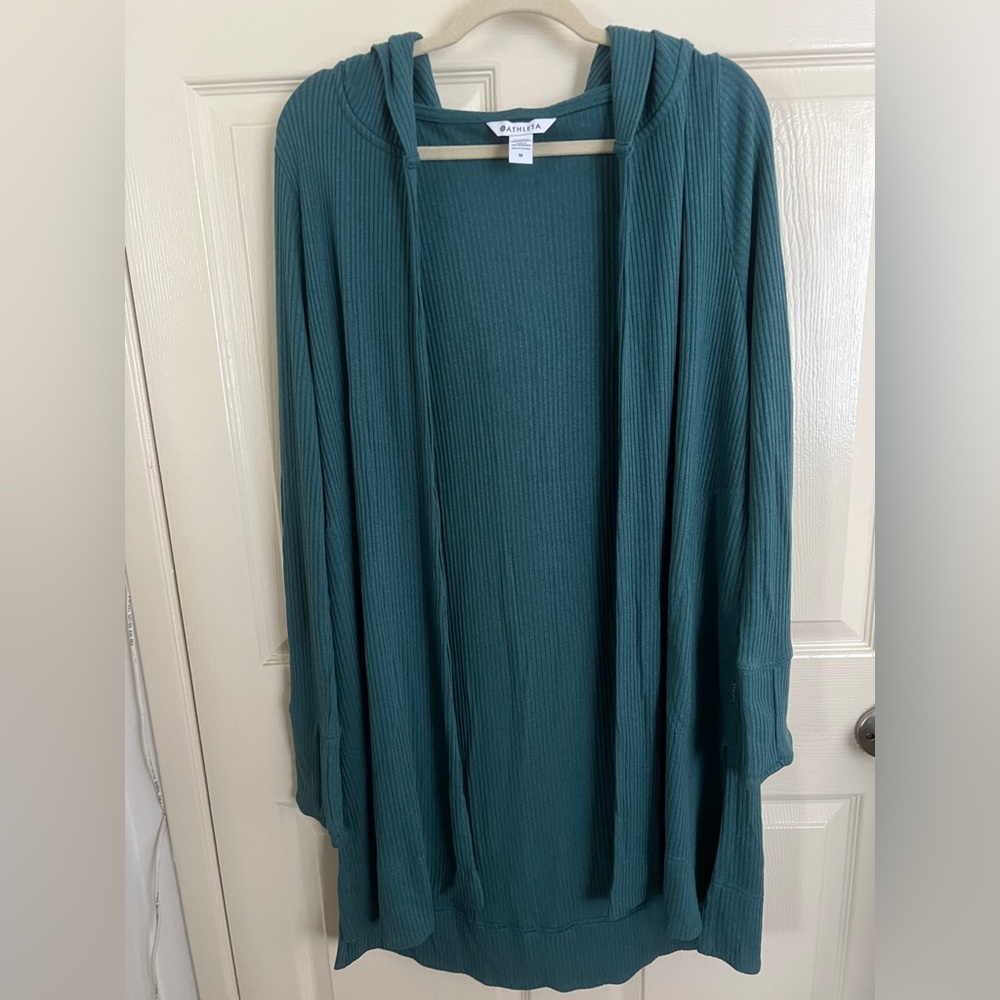 Athleta Hooded Cardigan